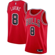 Zach LaVine Chicago Bulls NBA Boys Youth 8-20 Red Icon Edition Swingman Jersey (as1, Alpha, l, Regul