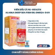 ALASKA DEEP SEA FISH OIL OMEGA 3 6 9 - Viên dầu cá tốt cho mắt tim mạch giúp giảm cholesterol trong