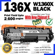 HP Compatible W1360A 136A W1360X 136X W1360XL Cartridge for HP LaserJet M211d M211dw MFP M236d M236d