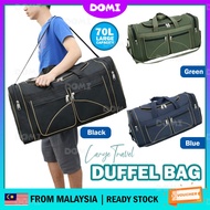 DOMI 70L Big Storage Travel Duffel Bag Waterproof Sling Baggage Shoulder Cabin Luggage Bag Beg Perja