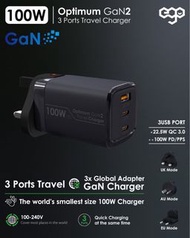 EGO 100W Optimum GaN2 充電器