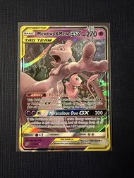 Pokemon TCG Sun & Moon Unified Minds 71/236 Mewtwo & Mew GX 超夢 夢幻 Tag Team 美版 English 
