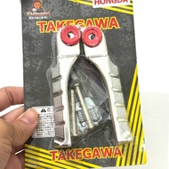 Gác chân take gác chân nhôm Takegawa ( tặng long đền đỏ và chốt xỏ inox)