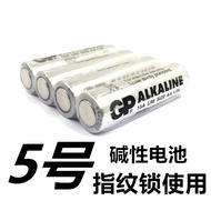 Speedmaster GP15A LR61.5V AA5 Industrial Wear English Version Silver Fingerprint Lock Alkali Battery