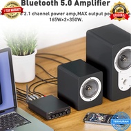 Fosi Audio Amplifier Bluetooth 5.0 HiFi 2.1 Channel 165x2+350W TPA3255 - BT30D PRO-MAX