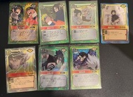 火影忍者 狐忍 naruto 卡 咭 閃卡收藏卡 卡片 收集卡 Card game Sasuke 佐助  卡卡西 嗚門