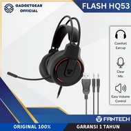 Fantech FLASH HQ53 Gaming Headphones PC Cable Super Bass Headset Jack 3.5mm