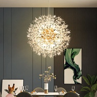 GOLDEN LED Lampu Gantung Hias Kristal Dandelion Firework 3in1 Color - NE303 56 watt  Lampu Kembang A
