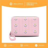 BELINDA Wallet For Woman Leather Korean Fashion Multi-Slot Card Holder Purse Short Wallet QB2011