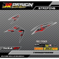 Stiker Transparan Mio Soul Gt 115 - Stiker Variasi Mio Soul Gt