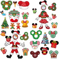 2026 New Style 2026CT498-CT608 Christmas Mickey Mouse Decoration Magnetic Sticker Soft Magnetic Refr
