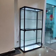 定制玻璃展示櫃 手辦樂高透明全玻璃展示櫃
