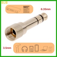 BUB Portable 6 35mm to 3 5mm Socket Adapter Headphone Adapter 1 4 inch to 1 8 inch
