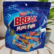 Tiffany Break Mini Fun Chocolate contains 12 pcs and 22 pcs