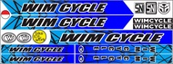 STICKER SEPEDA WIMCYCLE BIKE BMX STICKER