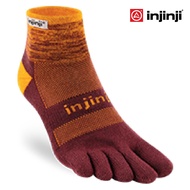 Injinji Running Socks TRAIL MW Mini-Crew SOLAR Short Model