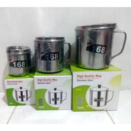 VAVINCI STAINLESS MUG 168 12CM 1312