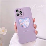 韓ins紫色可愛兔仔iPhone 12 iPhone 11 X XR XS Max 7P 8P SE2手機殼case Pro Max, Pro, Mini