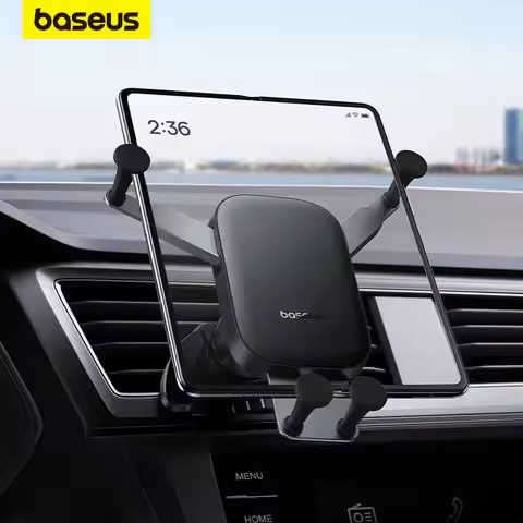 Baseus Car Tablet Phone Holder For Samsung Galaxy Z Folding Screen Huawei X3 X2 Phone Stand Mount Ph