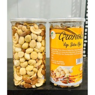 Granola Cereal mixed with Macadamia Nuts, Cashews, Walnuts, Almonds 500G, Weight Loss Snacks, Health