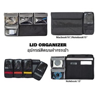Lid Organizer for Pelican Model 1510/1535 Air/Hardcase Bag 5129-Accessories Attached To The Cover Pe