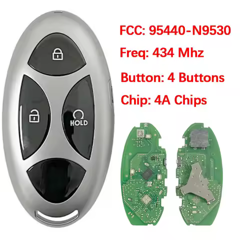 CN020431 Aftermarket Smart key 3+1Buttons FCC TQ8-FOB-4F61M43 PN 95440-N9530 433MHZ 4AChip For Hyund