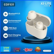 ▼ ✔ ❖ EDIFIER X3 Lite TWS Wireless  Earphone Bluetooth 5.3 Voice Assistant touch control up to 24hr