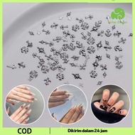50 Pcs Nail Art Accessories Nail Art Decorations Nailart Accessories Cross Shape Nail Art Accessorie
