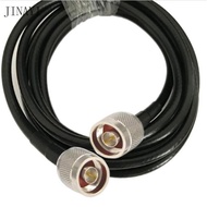 1pc N male to N male connector 5D-FB 50-5 RG6 RF Coaxial Cable Adapter Coax Low Loss Cable 50ohm 1m 