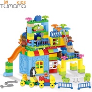 Tumama Big Size Building Blocks 160pcs Amusement Park Model Building Toys Large Size Kids Educationa