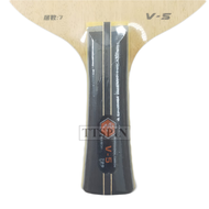 729 V-5 - Kayu Pingpong Carbon Blade Tenis Meja Friendship RITC V5 Bet Bat