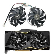 FDC10H12S9-C T129215SU 6PIN DC 12V 0.45A GPU Fan For ASUS GTX 1660 1660Ti Dual EVO OC RTX2070 Graphi
