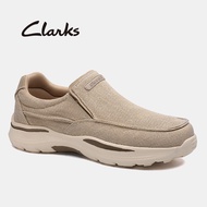 CLARKS_รองเท้าลำลองผู้ชาย OAKLAND RUN 26154056 สีน้ำตาล - LK202125 DXZ