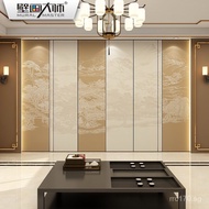 Wall Fabric Bedroom Color Block Light Luxury Wallpaper Living Room Sofa Ancient Style Background Wal