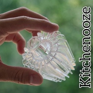 Drip Negotiator Assistant Paper Filter Kalita Wave B75 V60 Dripper | Food-Grade Acrylic V60 Dripper 