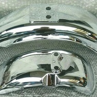 Honda Monkey / Gorilla Chrome Plastic Fender / Chrome Gazgas