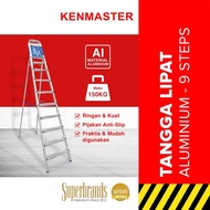 Kenmaster KM-109 Tangga 9 Step Pijakan Household Ladder