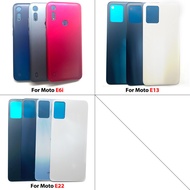 For Moto E5 Play E6i E13 E22 Rear Cover Housing Case Repair Parts
