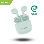 Robot Wireless Earphone Airbuds Bluetooth T60 Original TWS Bluetooth Garansi 1 Tahun