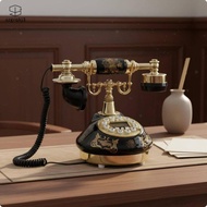 [szgrqkj3] Ceramic Telephone Decorative Retro Land-Based Phone Phone No Needed Vintage Telephone for