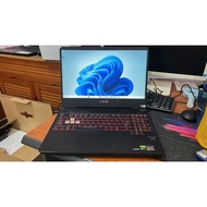 USED ASUS TUF FX95D AMD RYZEN 7 GTX1650 HEAVY GAMING LAPTOP