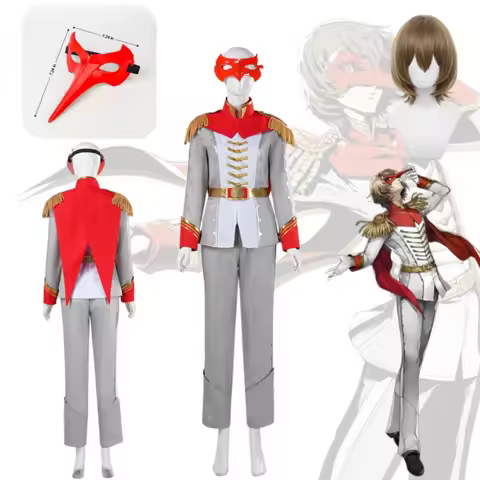 Akechi Goro Cosplay Costume Persona 5 Akethi Gorou Costume Full Set Halloween Christmas Festival Par