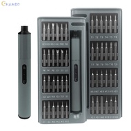 【CHAMER】Screwdriver Spare Universal 3.7V DC 400MAH 49 In1 6NM Disassembly Electric Parts【HomeLiving】