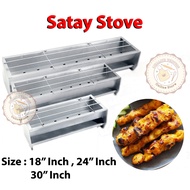 Satay Stove | Barbecue Stove | BBQ Stove | Medium size | Grill Stove | Satay Grill |  Dapur Satay | 