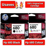 Hp 680 Original Genuine Black F6V27AA / HP680 Tri-Colour F6V26AA Ink catridge 2135 ,3635,4675,4678