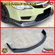 💥Ready Stock💥 HONDA CIVIC FD FD2R TYPE R MUGEN PU FRONT SKIRT FOR BUMPER GRILL OPEN FIX GRILL