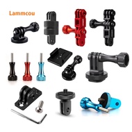 Lammcou Action Camera Aluminium Adapter Mount compatible with GoPro Hero 10 9 8 7 6 5 4 Max Fusion Session Osmo Actioncam Yi Camera Accessories