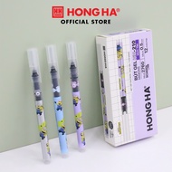 Hong Ha Minions gel pen box of 12 0.5mm nibs - HH 210 (Blue, black, purple) - 2760