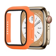 Shockproof PC+Tempered Glass Watch Protective Case For Apple Watch Series 9 / 8 / 7 45mm