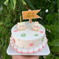 Imitation cake bento model cake